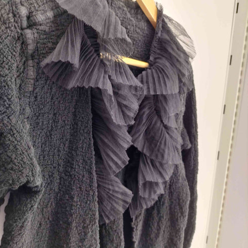ミー イッセイミヤケ me ISSEY MIYAKE 16AW ランダムプリーツ フリル ボレロ レディース